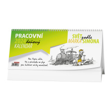 Stolní kalendář - Pracovní daňový kalendář - Svět podle Marka Simona