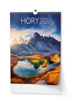 Nástěnný kalendář - Hory - A3