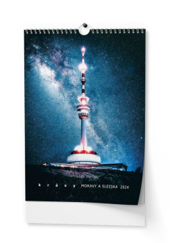Nástěnný kalendář - Krásy Moravy a Slezska - A3