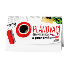 Stolní kalendář - Plánovací daňový kalendář s poznámkami