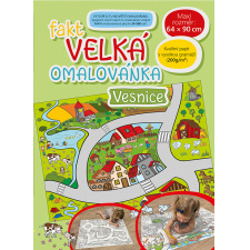 Fakt velká omalovánka - Vesnice