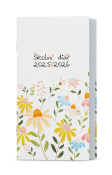 Měsíční diář  - Klára - lamino - Bílý