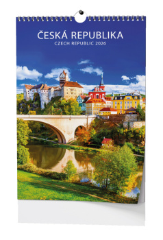 Nástěnný kalendář - Česká republika - A3