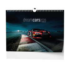 Nástěnný kalendář - Dream Cars - A3