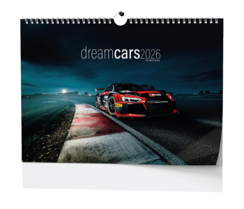 Nástěnný kalendář - Dream Cars - A3