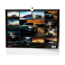 Nástěnný kalendář - Dream Cars - A3