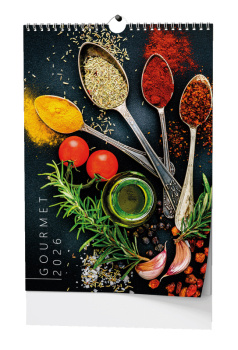 Nástěnný kalendář - Gourmet  - A3