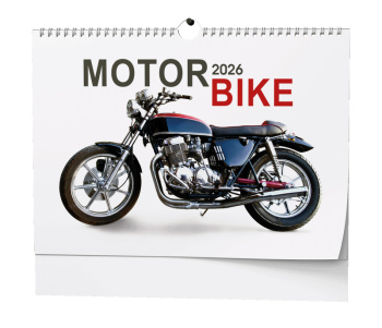 Nástěnný kalendář - Motorbike - A3