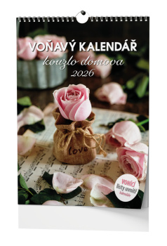 Nástěnný kalendář - Voňavý kalendář Kouzlo domova - A3