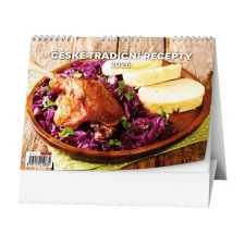 Stolní kalendář - České tradiční recepty