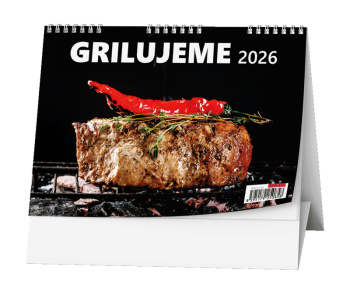 Stolní kalendář - Grilujeme