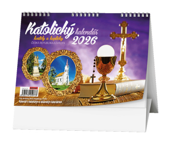 Stolní kalendář - Katolický kalendář /kostely a kapličky/