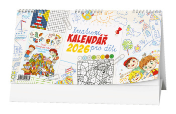 Stolní kalendář - Kreativní kalendář pro děti
