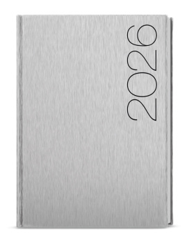 Týdenní diář - Oskar - ForMen - A5 - Silver