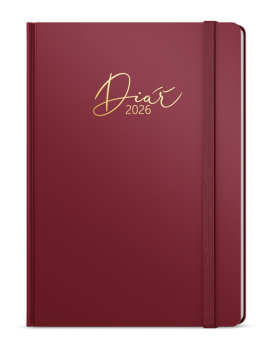 Týdenní diář - Prokop - Luxi - B6 - bordó