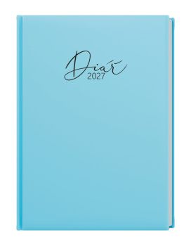 Denní diář - David - Pastel - A5 - modrá