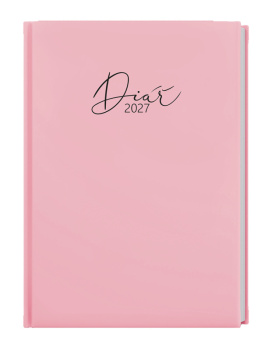Denní diář - David - Pastel - A5 - růžová