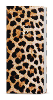 Měsíční diář - Božka - lamino - Leopard