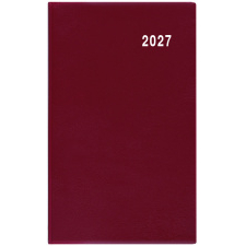Měsíční diář - Diana - PVC - bordó