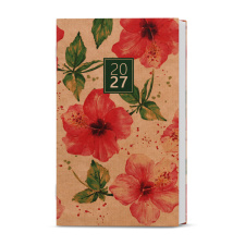 Měsíční diář - Marika - kraft - Ibišek