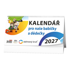 Stolní kalendář - Kalendář pro naše babičky a dědečky
