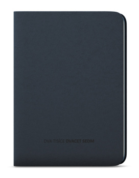 Měsíční diář s notesem - DiNo - B5 - antracitová