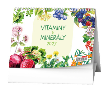 Stolní kalendář - Vitamíny a minerály