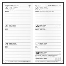 Týdenní diář - Jakub - Vivella - kapesní - okrová