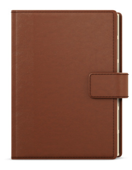 Týdenní diář - Oskar - Elite - A5 - hnědá