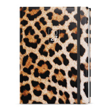 Týdenní diář - Oskar - Lamino - A5 - Leopard