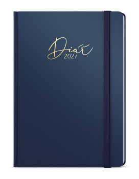 Týdenní diář - Oskar - Luxi - A5 - modrá
