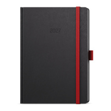 Týdenní diář - Oskar - Nora - A5 - červená