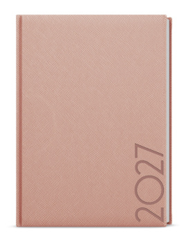 Týdenní diář - Oskar - Tora - A5 - pudrová