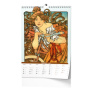 Nástěnný poznámkový kalendář A3 - Alfons Mucha 2027