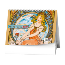 Stolní kalendář - Alfons Mucha 2027