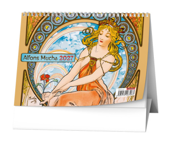 Stolní kalendář - Alfons Mucha 2027